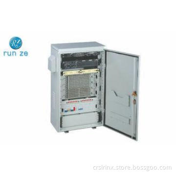 Metal Outdoor Telecom Cabinet , FTTB Access Box With Burgla